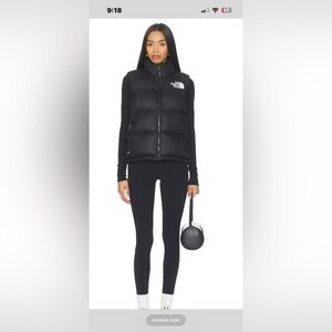 The North Face Black Retro Nuptse Vest
